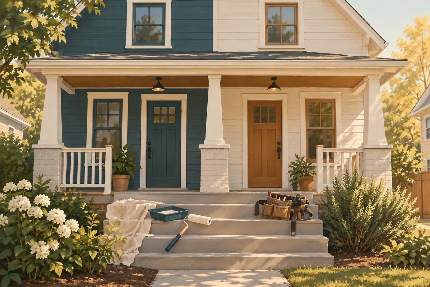 Decorative themed illustration for the HOME Investment Partnerships page